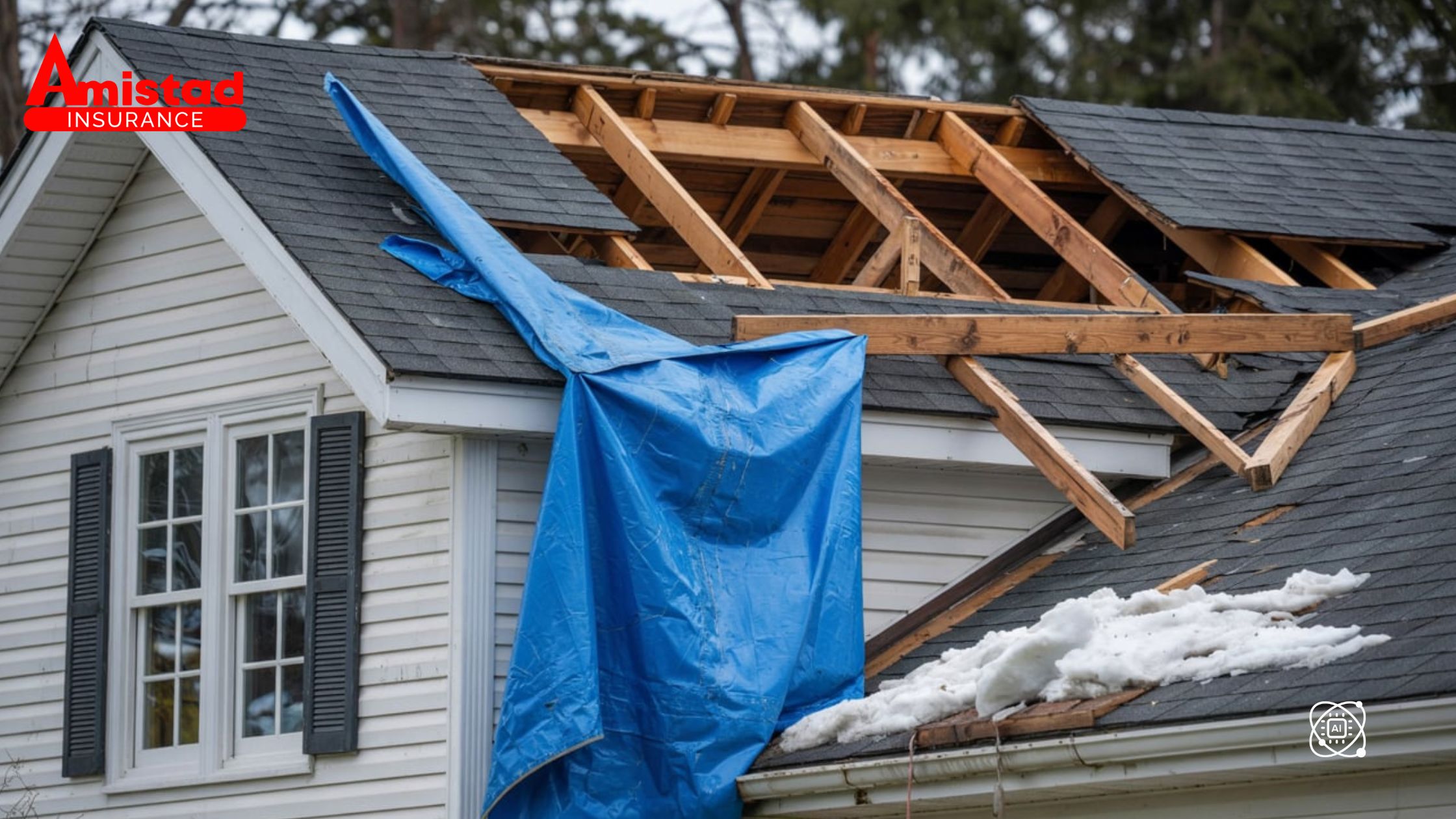 Does homeowners insurance cover roof damage