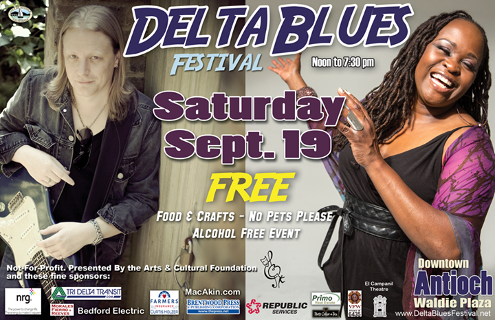 17th Annual Delta Blues Festival Saturday, September 19, 2015!