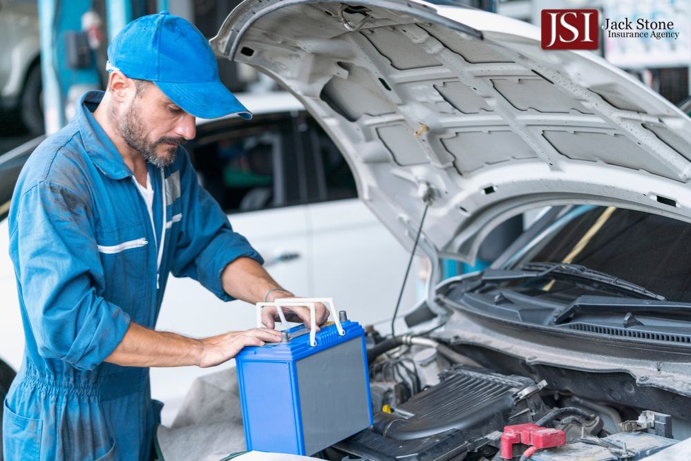 Battery replacement coverage in car insurance