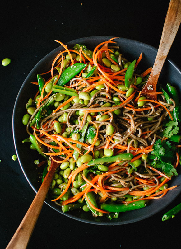 Welcome the Season with This Sugar Snap Pea and Carrot Soba Noodles Spring Recipe!