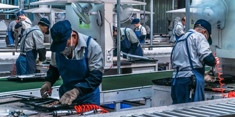 Workers' Compensation Insurance Workers in factory