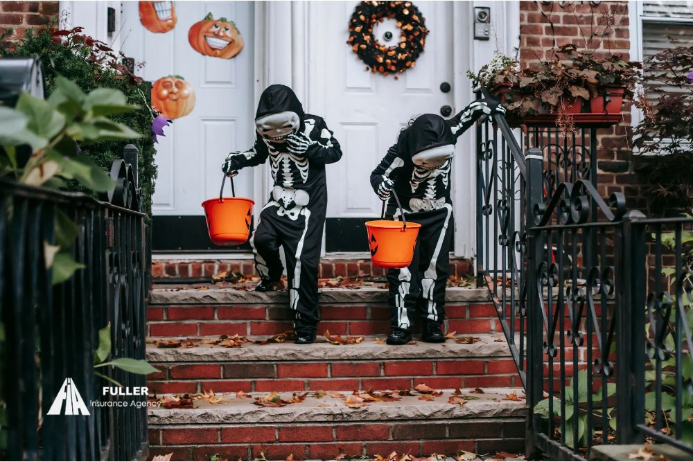 Are Halloween Decorations Covered If a Storm Damages Them in California?
