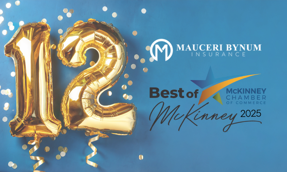 🏆 Mauceri Bynum Insurance Wins Best of McKinney for the 12th Year in a Row! 🎉
