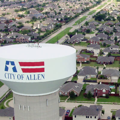 Allen's water tower