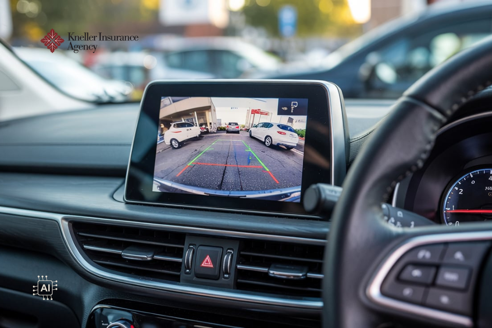 Modern car dashboard