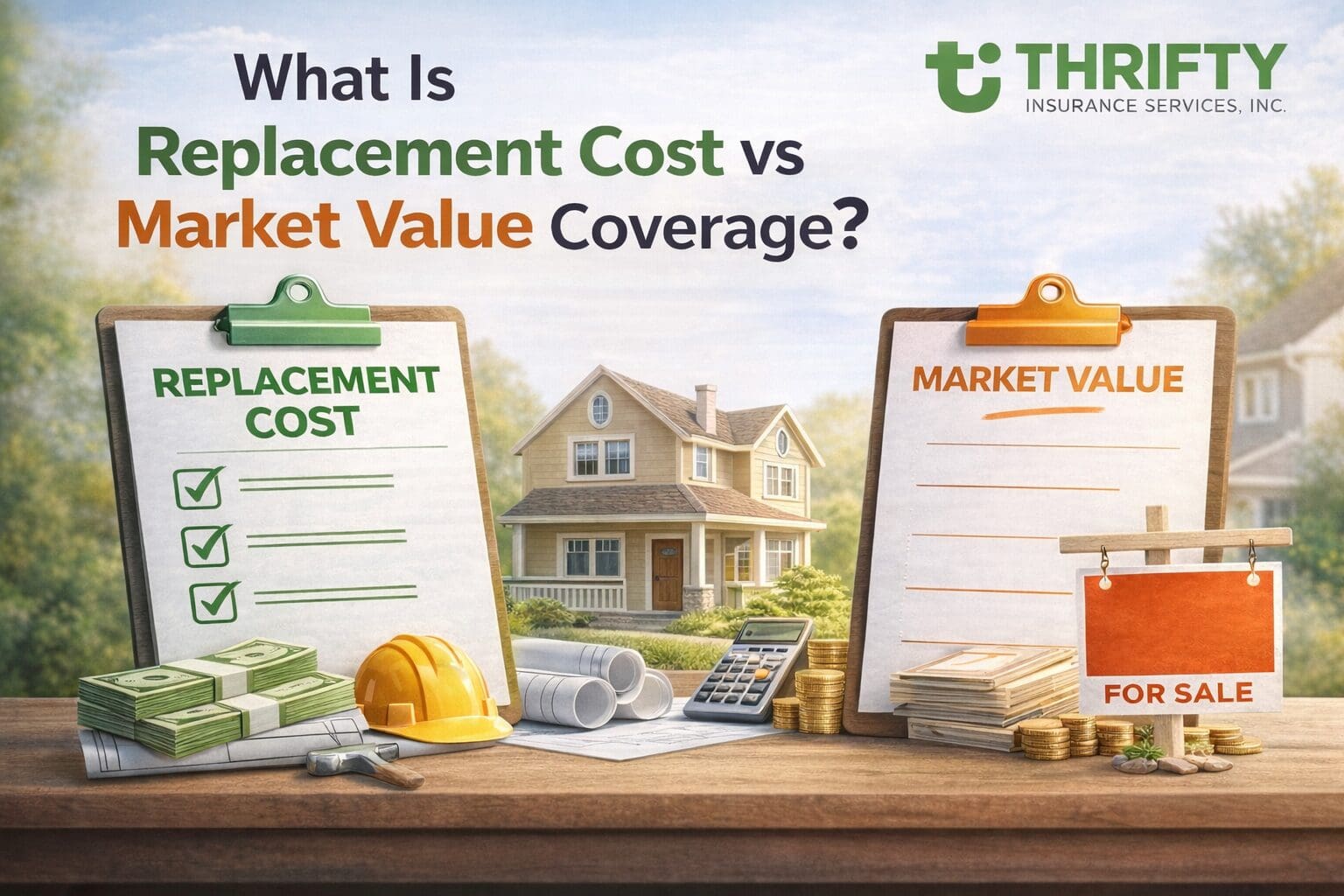 Replacement Cost vs Market Value Coverage Thrifty Insurance
