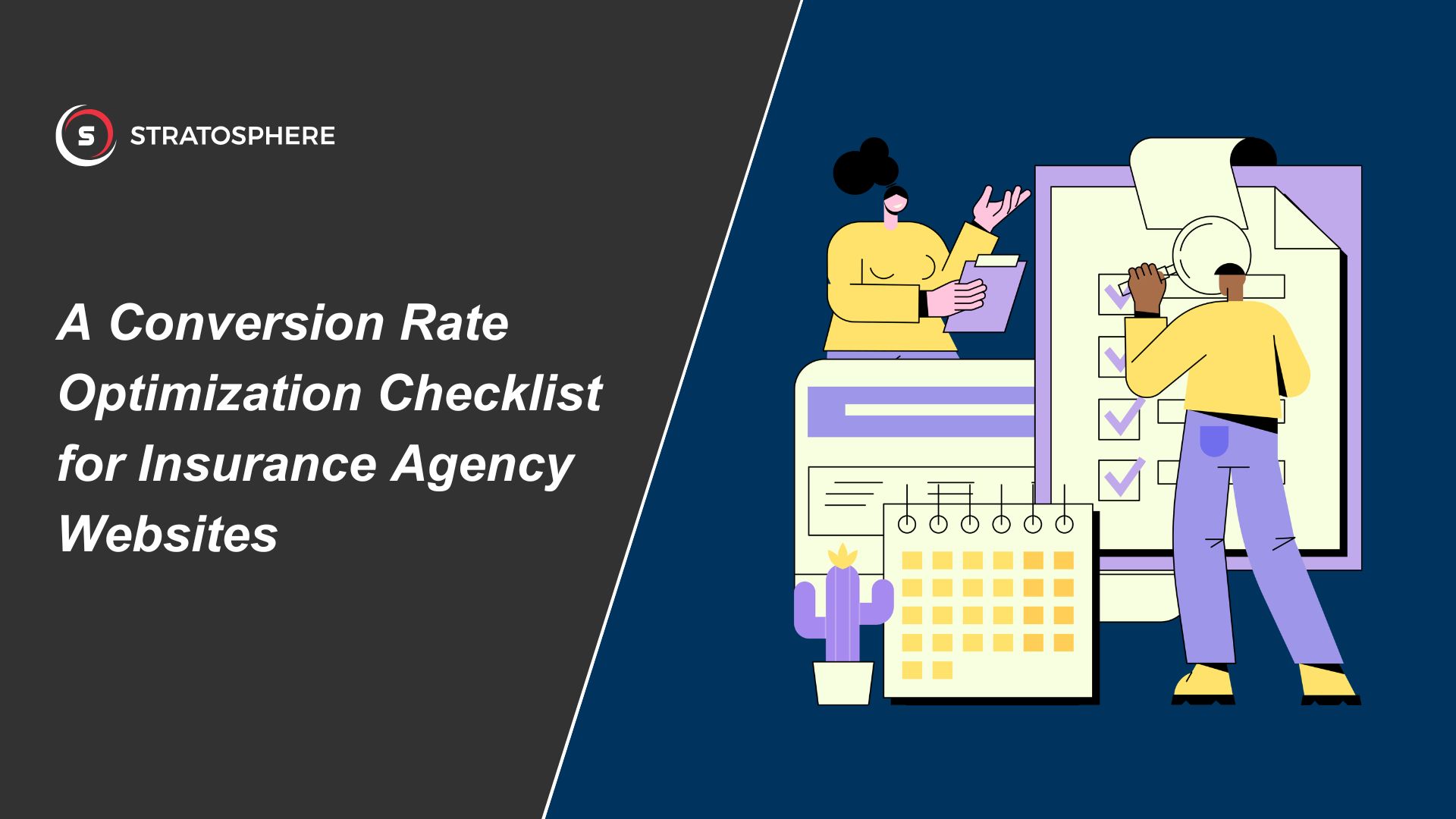 A Conversion Rate Optimization Checklist for Insurance Agency Websites