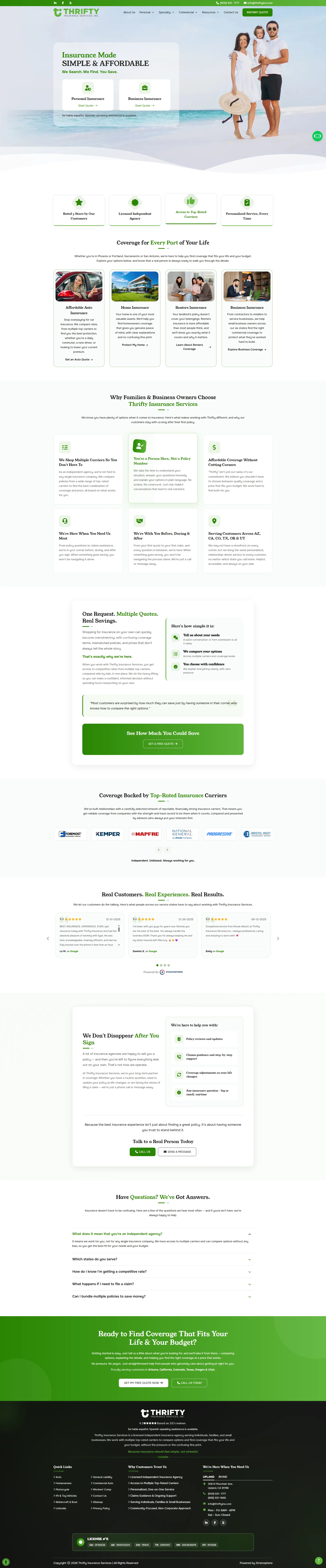 Thrifty Insurance Services