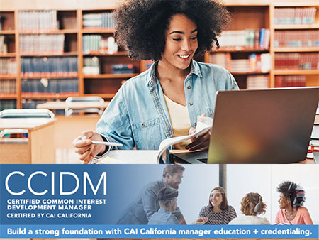 Certified Common Interest Development Manager (CCIDM)